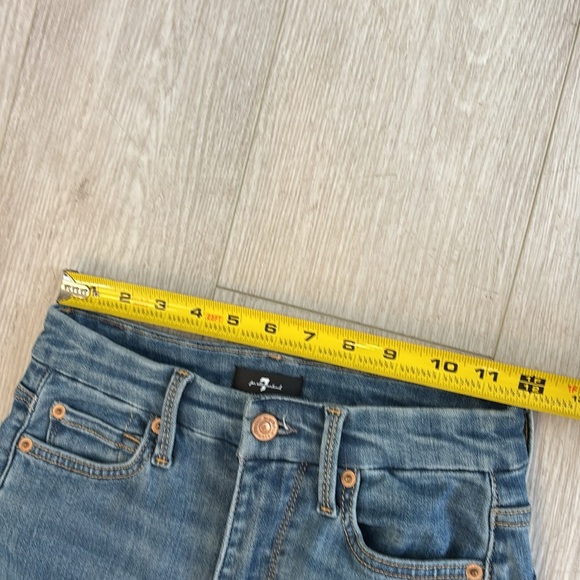 7 For All Mankind Aubrey in Hewes Skinny Jeans size 25 - Picture 11 of 16